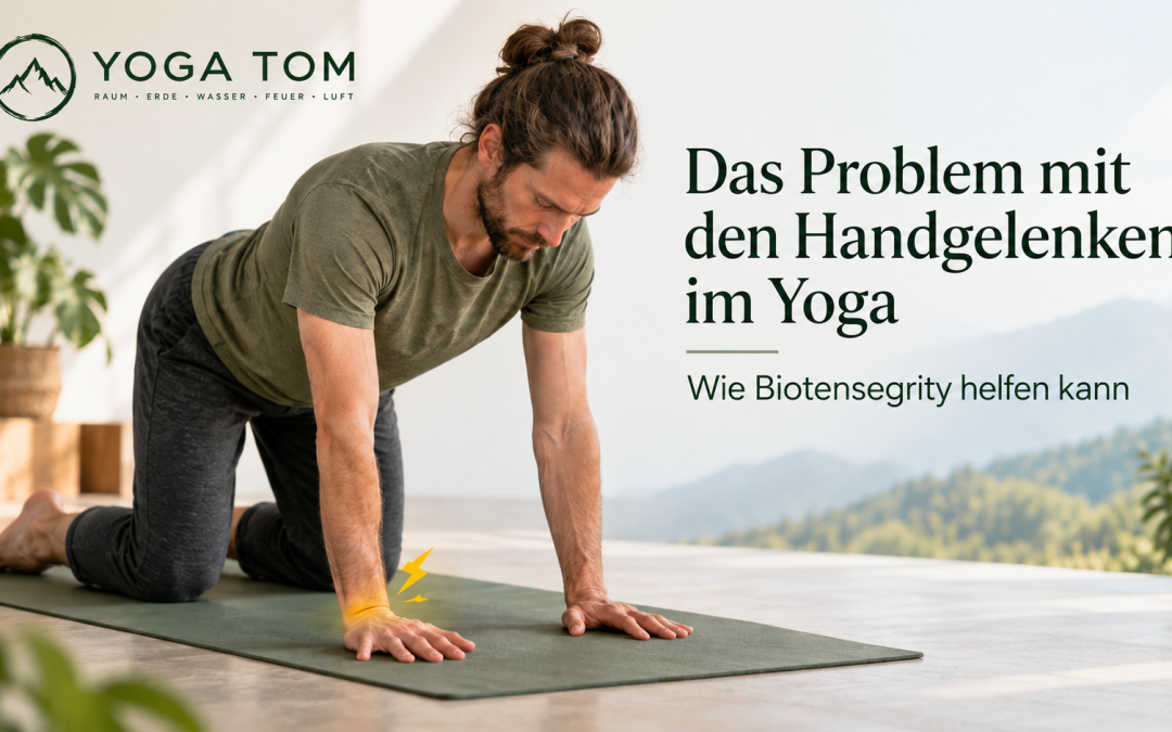 Wenn die Handgelenke im Yoga schmerzen – wie Biotensegrity helfen kann.