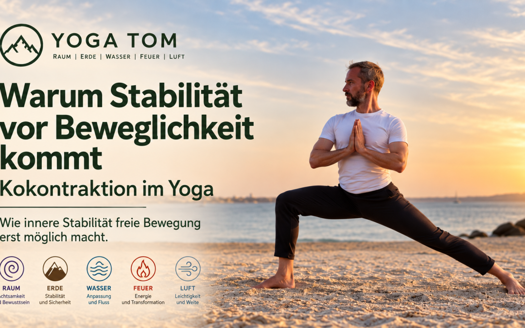Warum Stabilität vor Beweglichkeit kommt. Kokontraktion im Yoga.